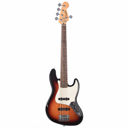 Fender Player Jazz Bass V 5-String 3-Color Sunburst Bundle w/Fender Gig Bag, Stand, Cable, Tuner, Picks and Strings Bass Guitars / 5-String or More