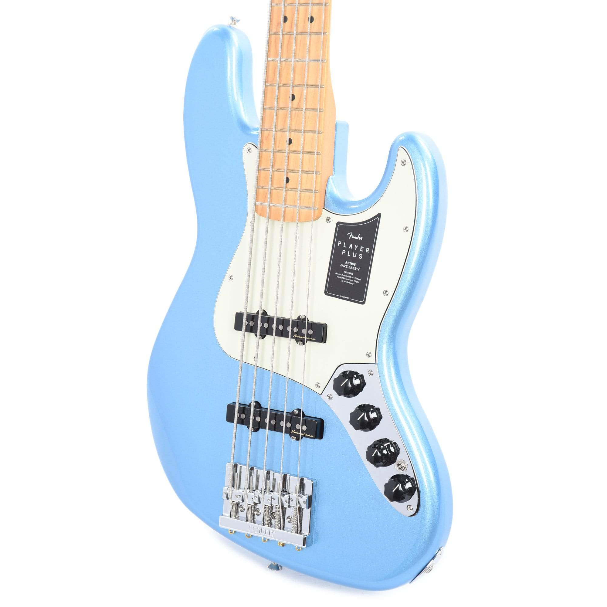 Fender Player Plus Active Jazz Bass V Opal Spark Bass Guitars / 5-String or More
