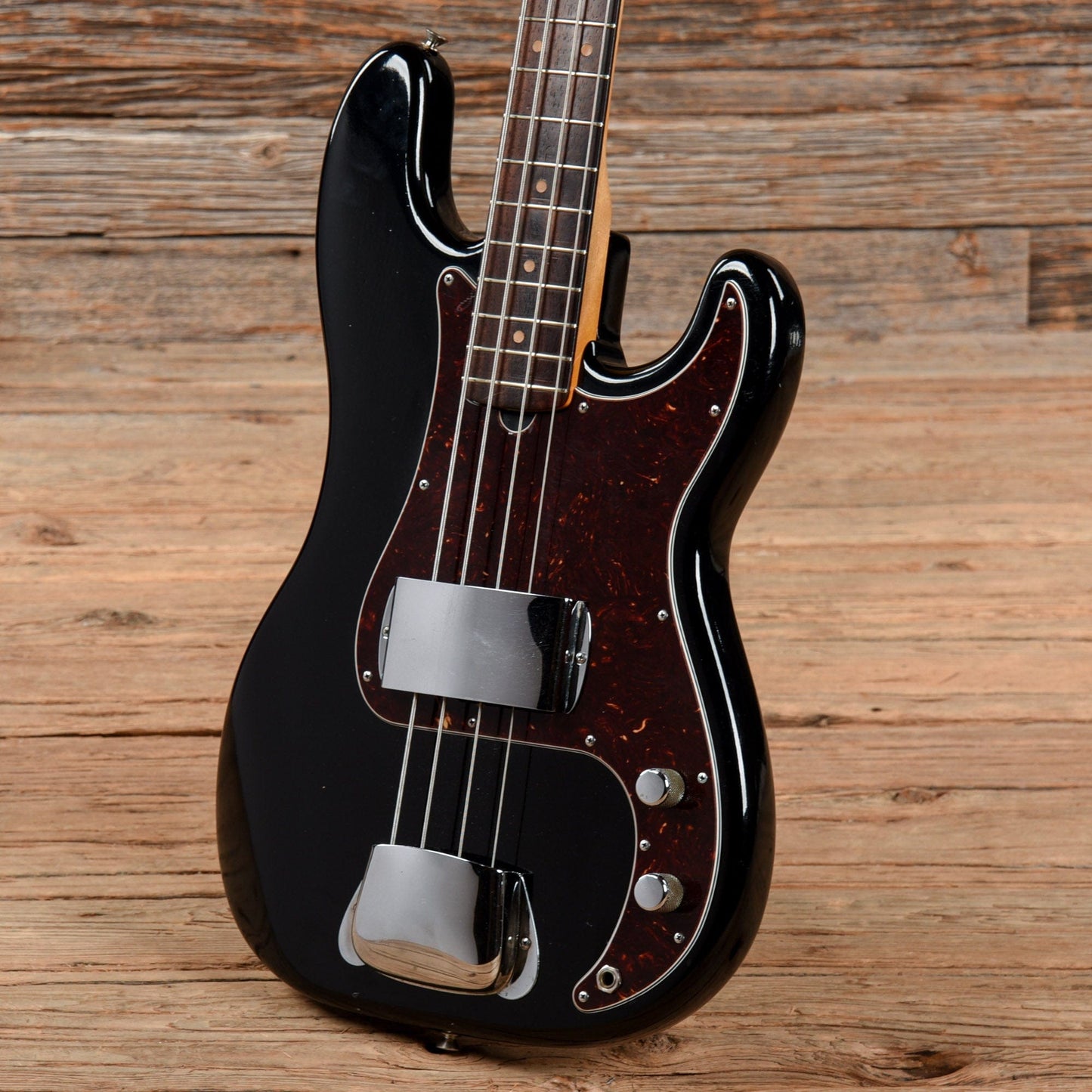 Fender Precision Bass Black Refin 1965 Bass Guitars / 5-String or More