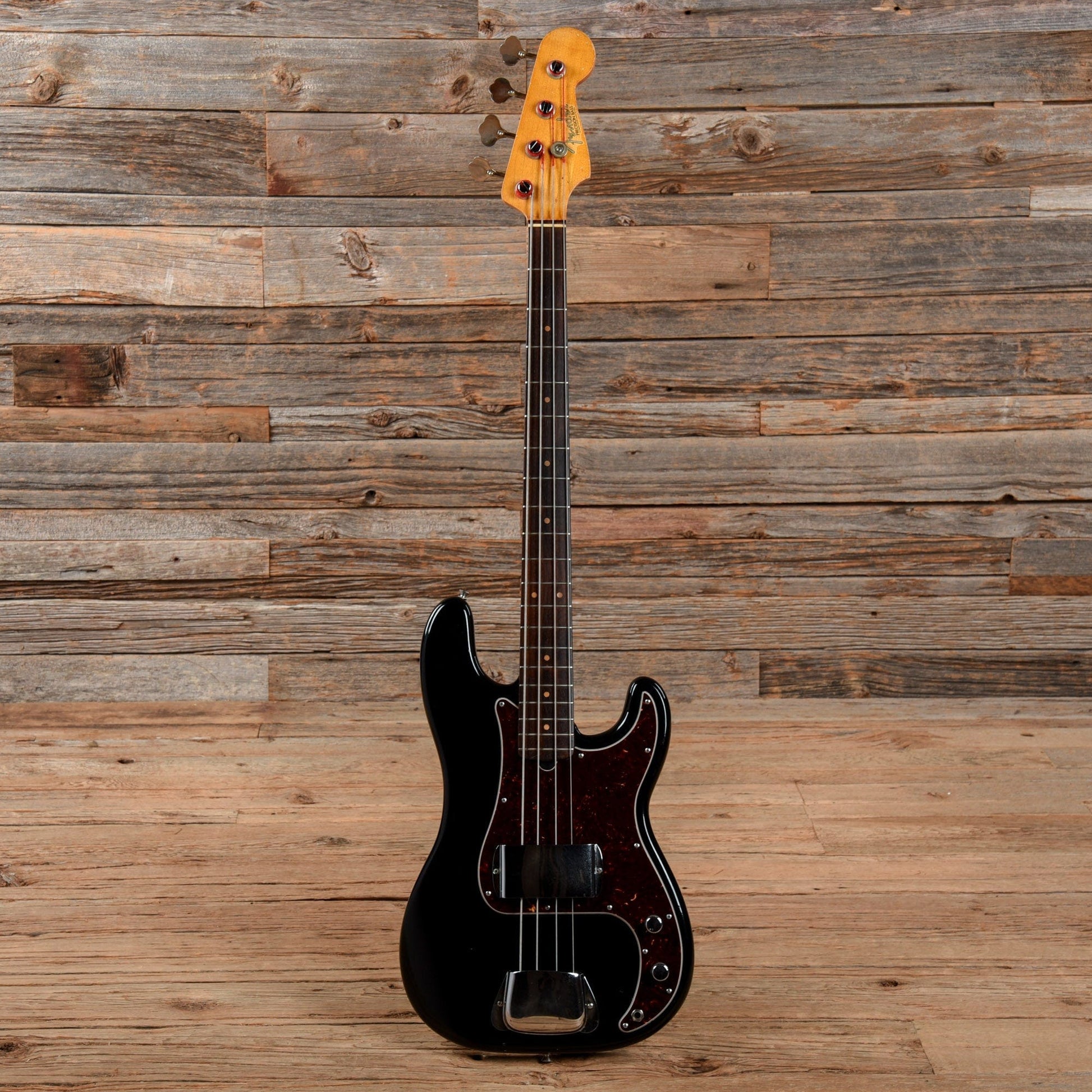 Fender Precision Bass Black Refin 1965 Bass Guitars / 5-String or More