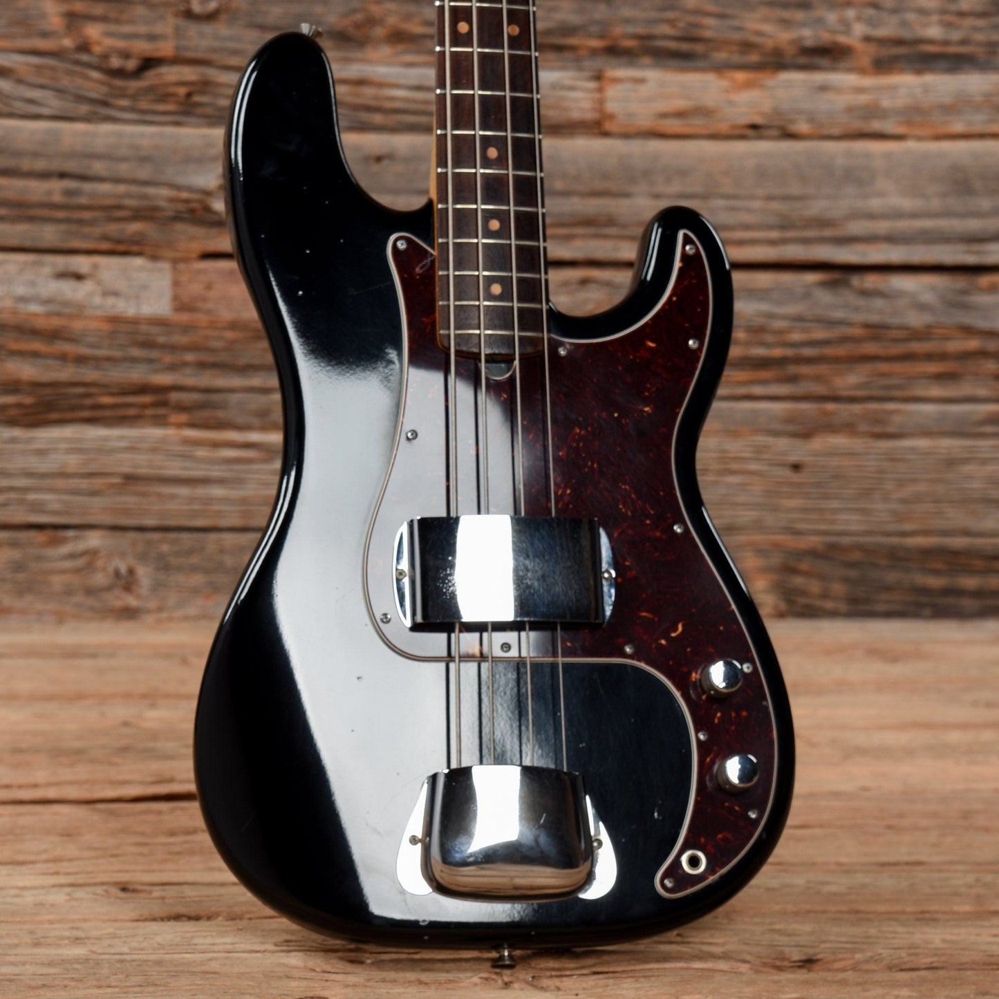 Fender Precision Bass Black Refin 1965 Bass Guitars / 5-String or More