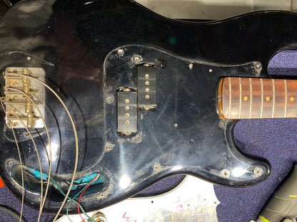 Fender Precision Bass Black Refin 1965 Bass Guitars / 5-String or More