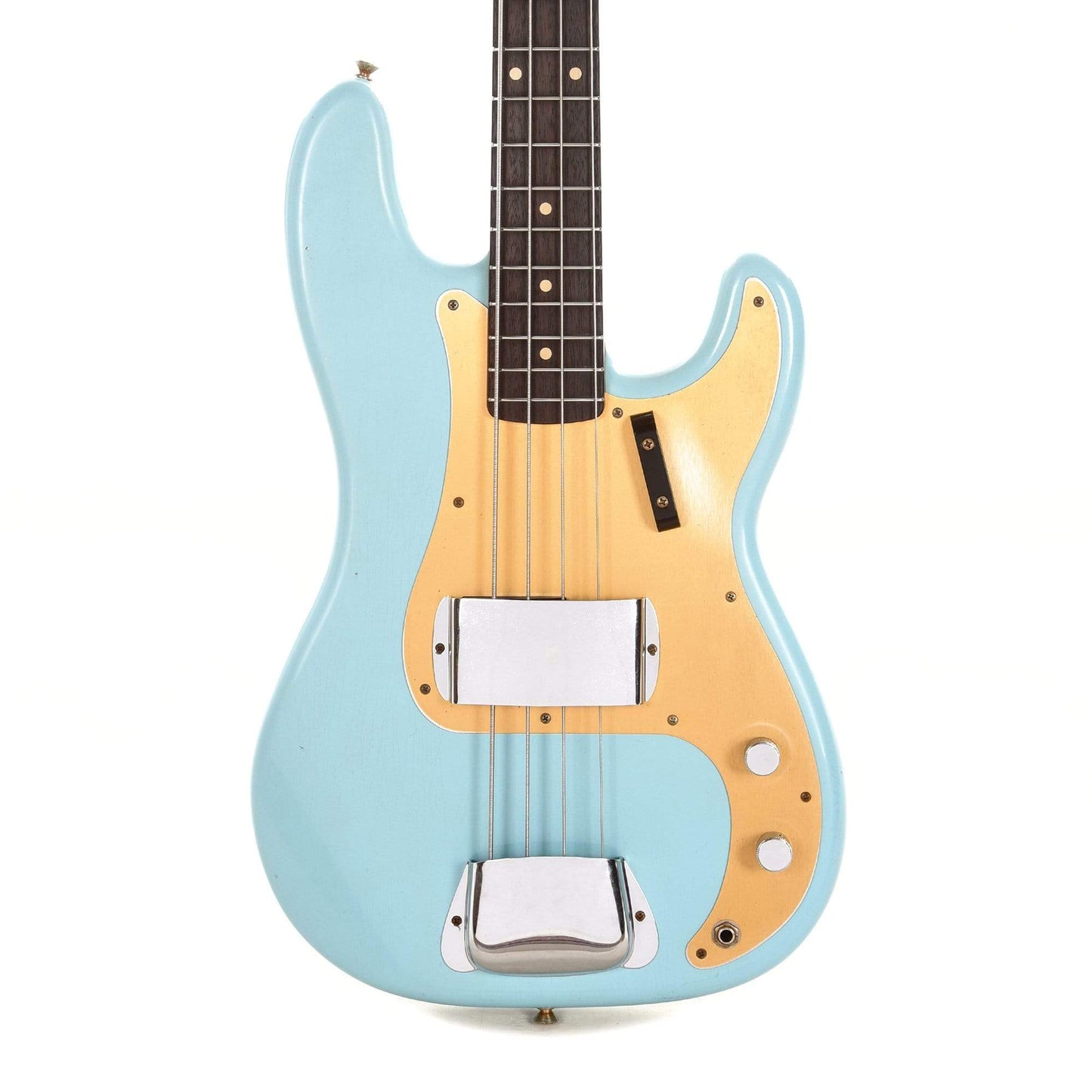 Fender Custom Shop 1959 Precision Bass "CME Spec" Journeyman Relic Aged Daphne Blue Bass Guitars
