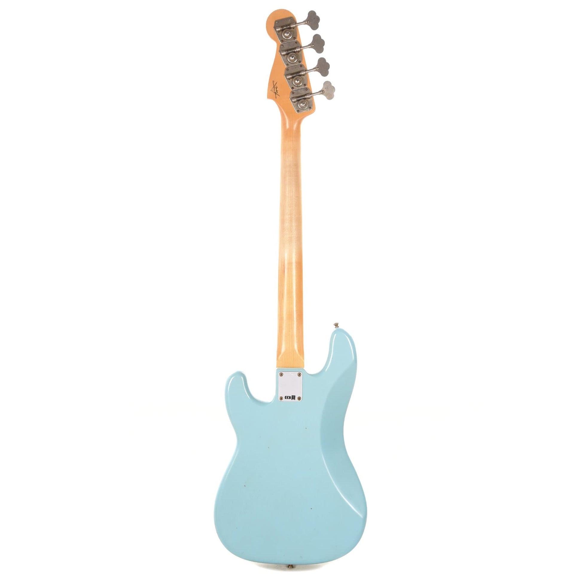 Fender Custom Shop 1959 Precision Bass "CME Spec" Journeyman Relic Aged Daphne Blue Bass Guitars