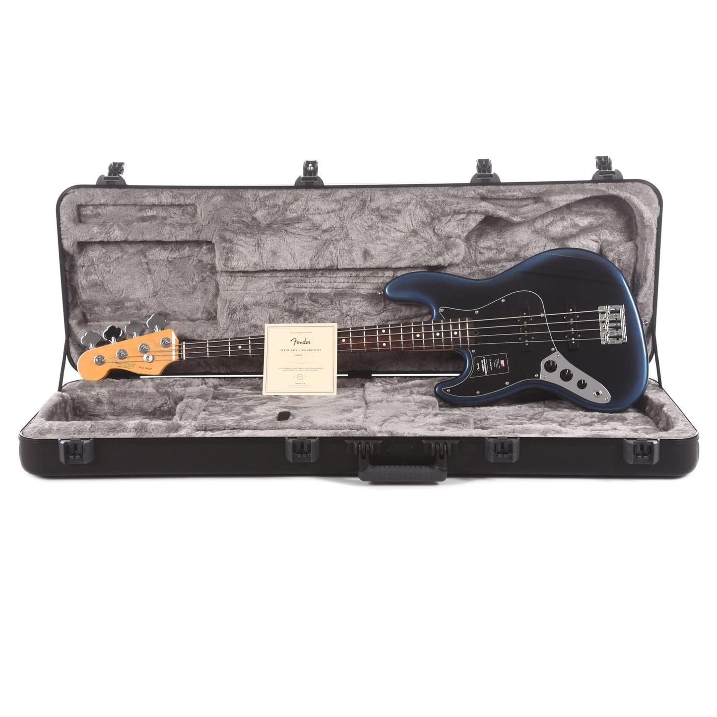 Fender American Professional II Jazz Bass Dark Night LEFTY Bass Guitars / Left-Handed