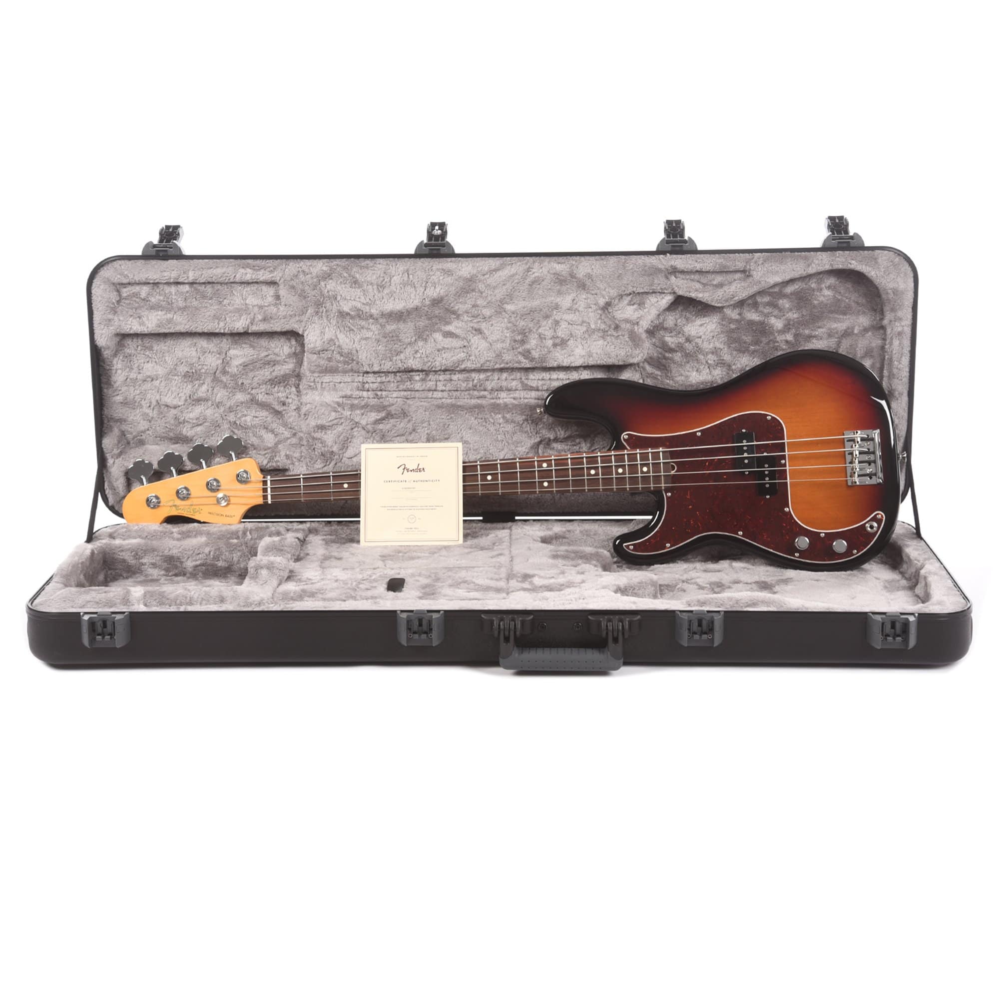 Fender American Professional II Precision Bass 3-Tone Sunburst LEFTY Bass Guitars / Left-Handed