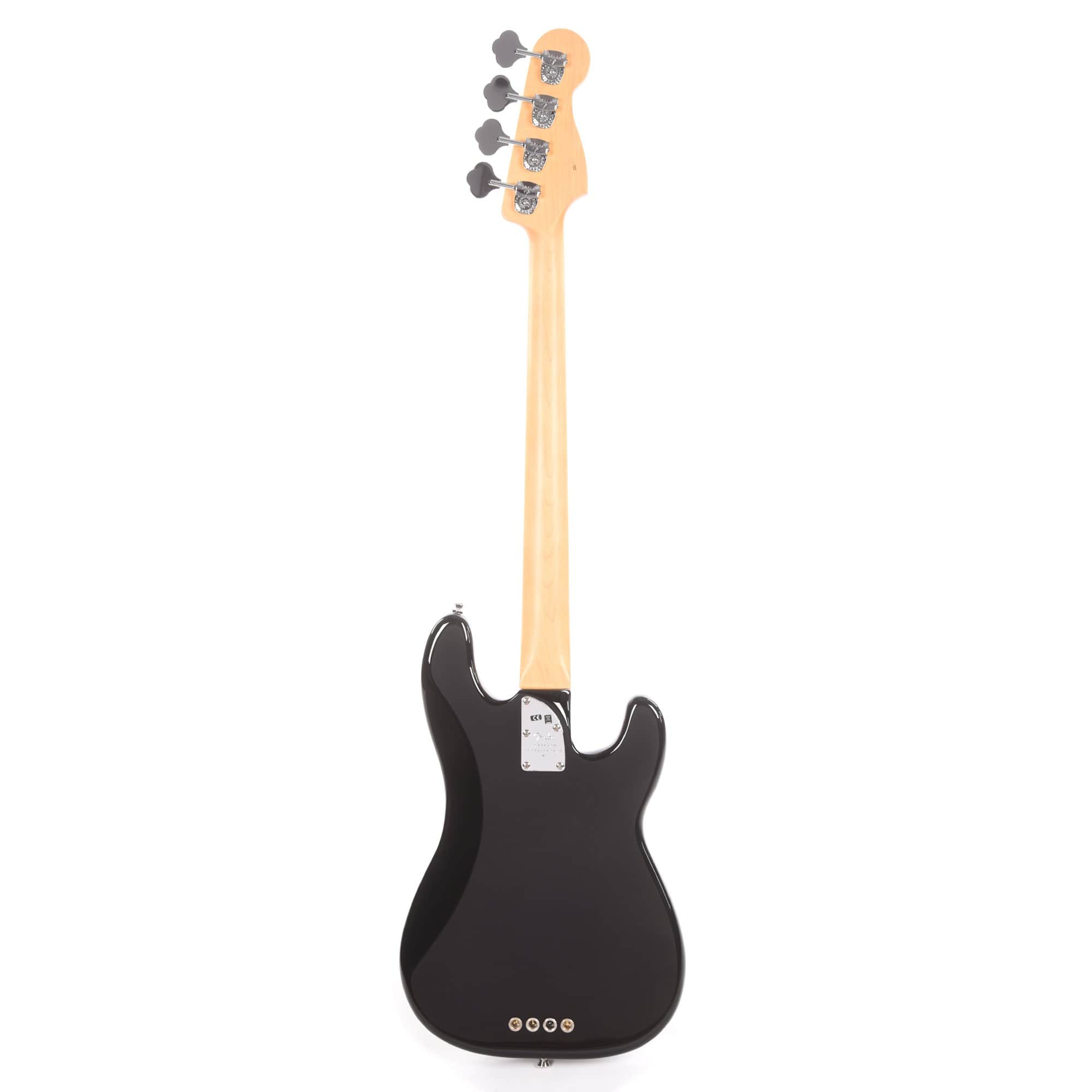 Fender American Professional II Precision Bass Black LEFTY Bass Guitars / Left-Handed