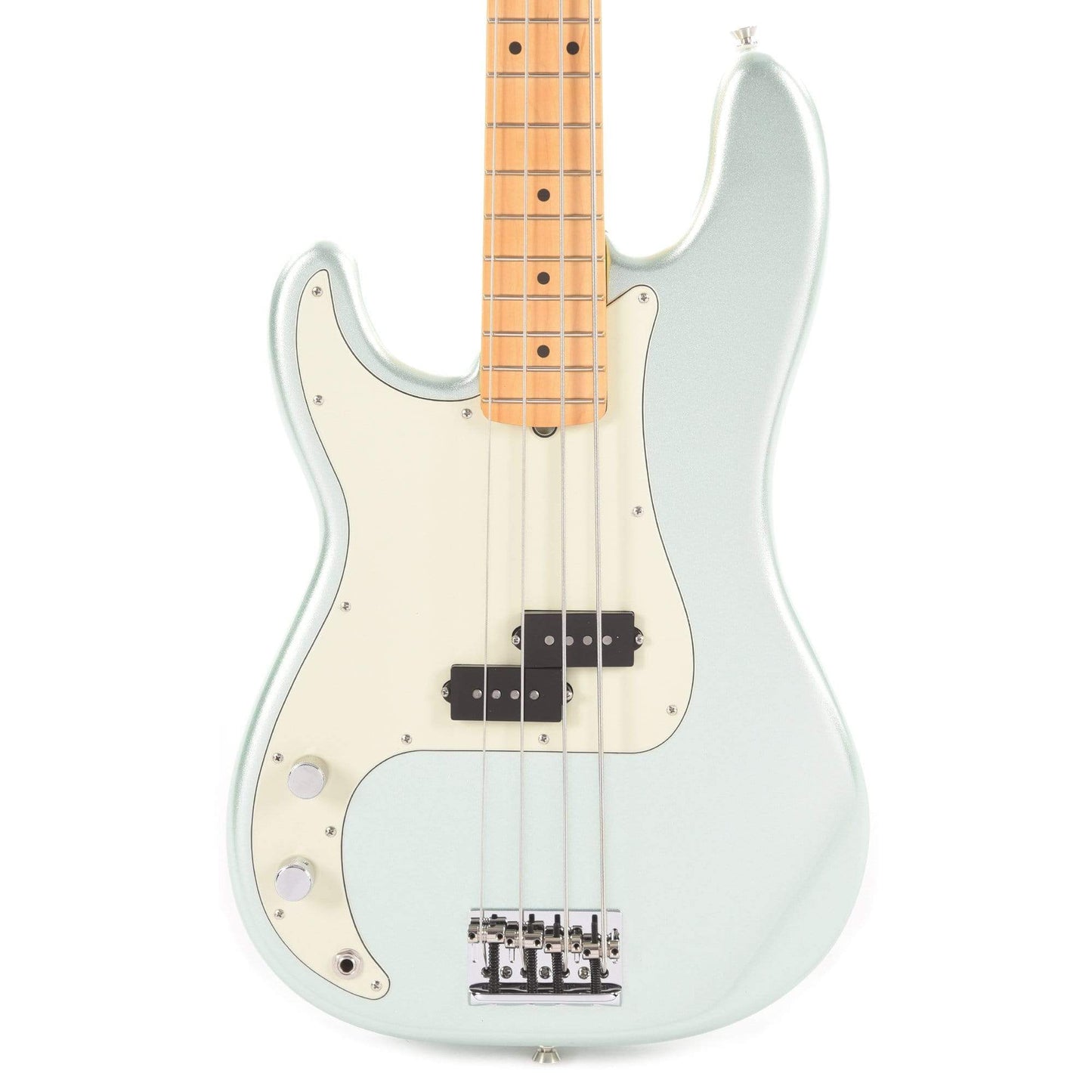 Fender American Professional II Precision Bass Mystic Surf Green LEFTY Bass Guitars / Left-Handed