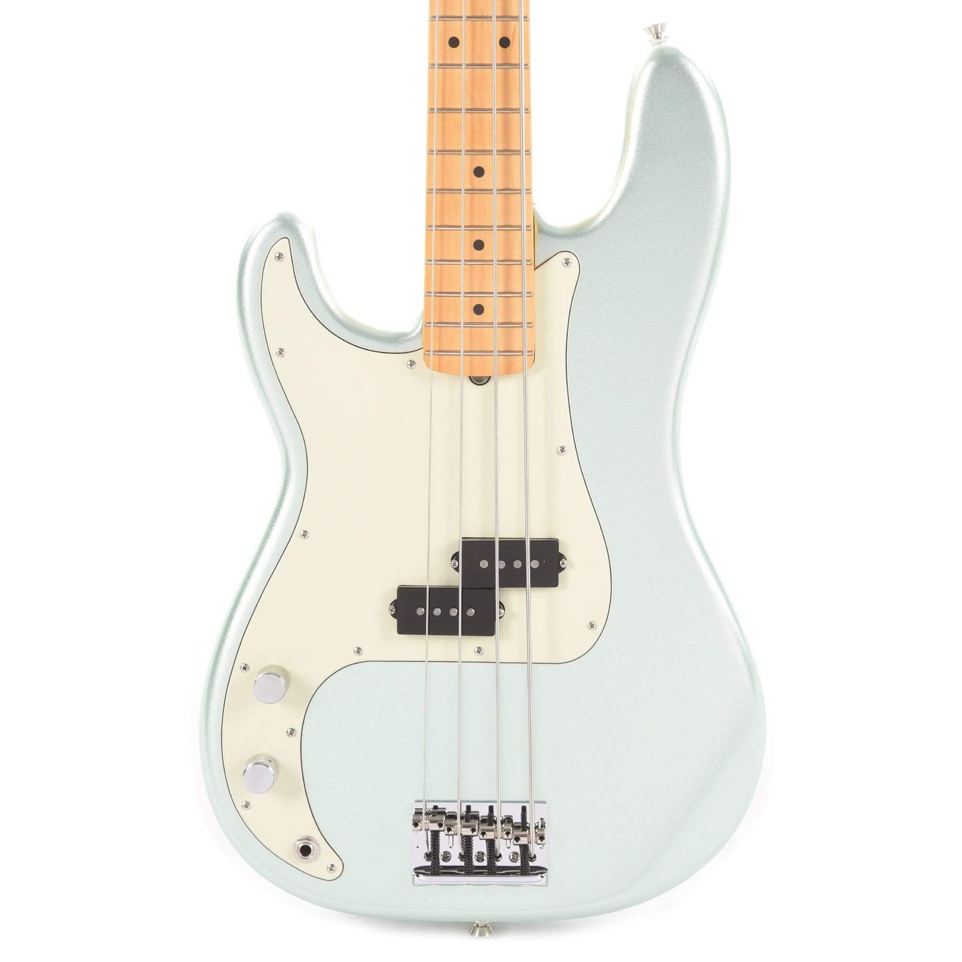 Fender American Professional II Precision Bass Mystic Surf Green LEFTY Bass Guitars / Left-Handed