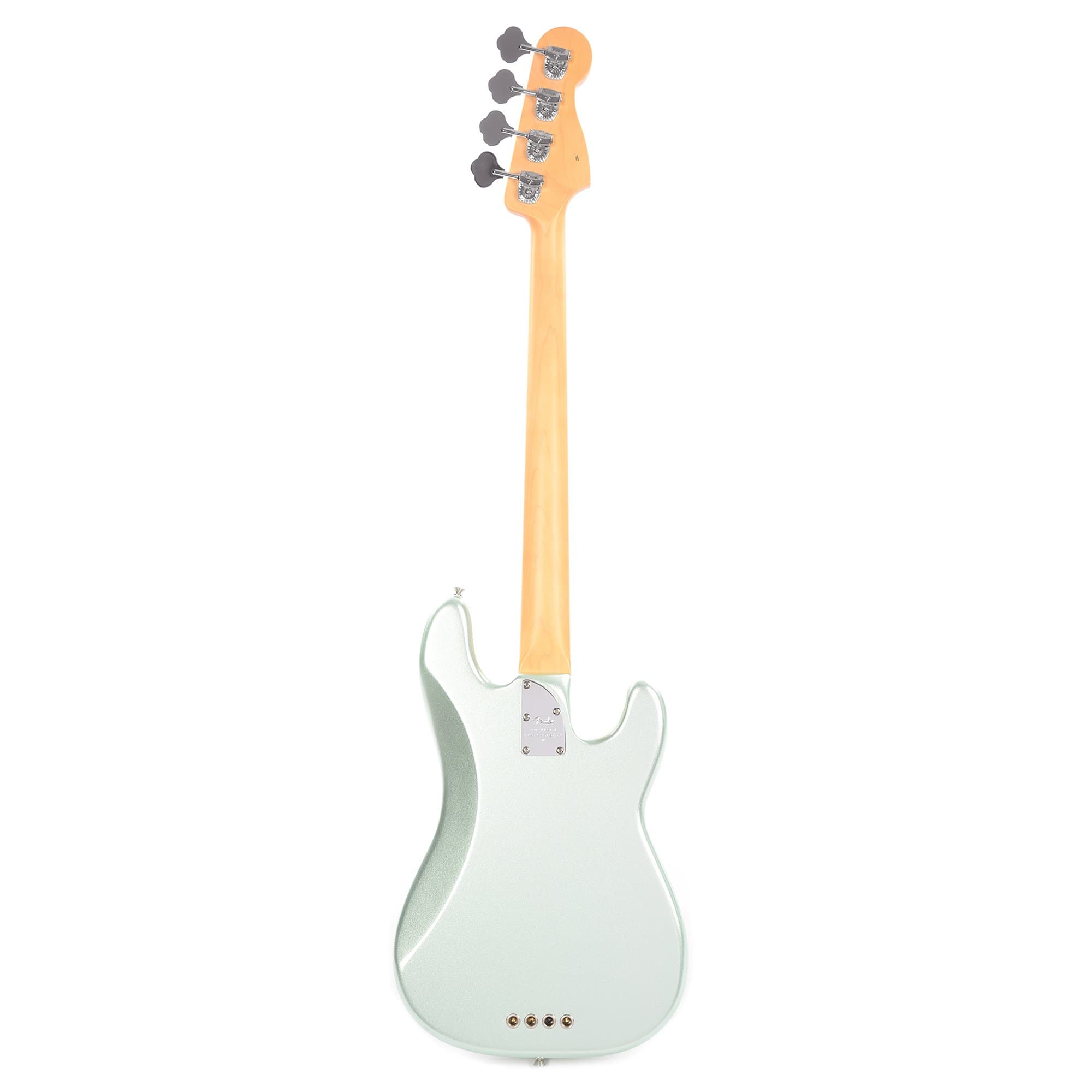 Fender American Professional II Precision Bass Mystic Surf Green LEFTY Bass Guitars / Left-Handed