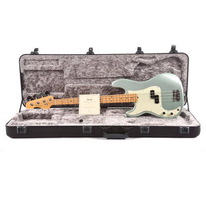 Fender American Professional II Precision Bass Mystic Surf Green LEFTY Bass Guitars / Left-Handed