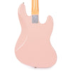 Fender Custom Shop 1960 Jazz Bass LEFTY Deluxe Closet Classic Aged Shell Pink w/Painted Headcap Bass Guitars / Left-Handed