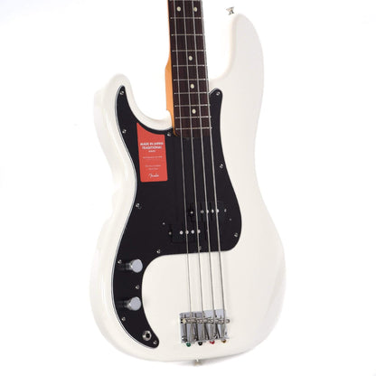 Fender MIJ Traditional 60s Precison Bass Arctic White LEFTY Bass Guitars / Left-Handed