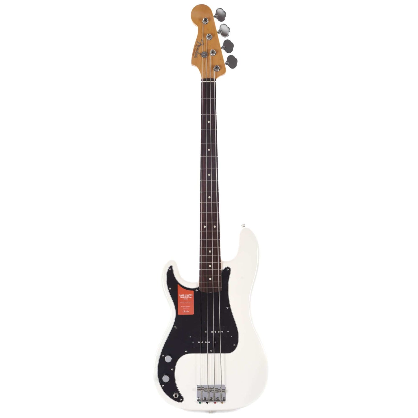 Fender MIJ Traditional 60s Precison Bass Arctic White LEFTY Bass Guitars / Left-Handed