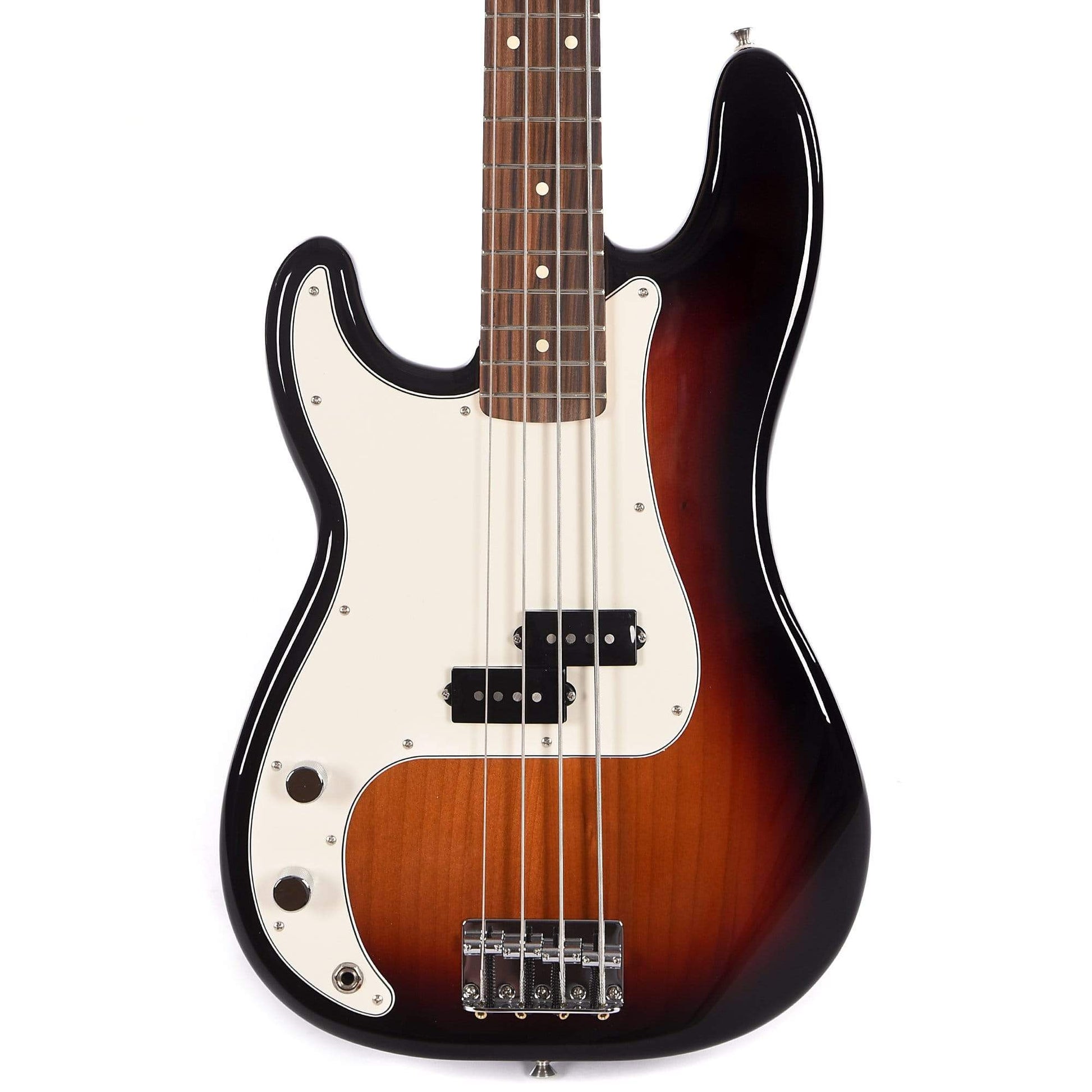 Fender Player Precision Bass LEFTY 3-Color Sunburst Bass Guitars / Left-Handed