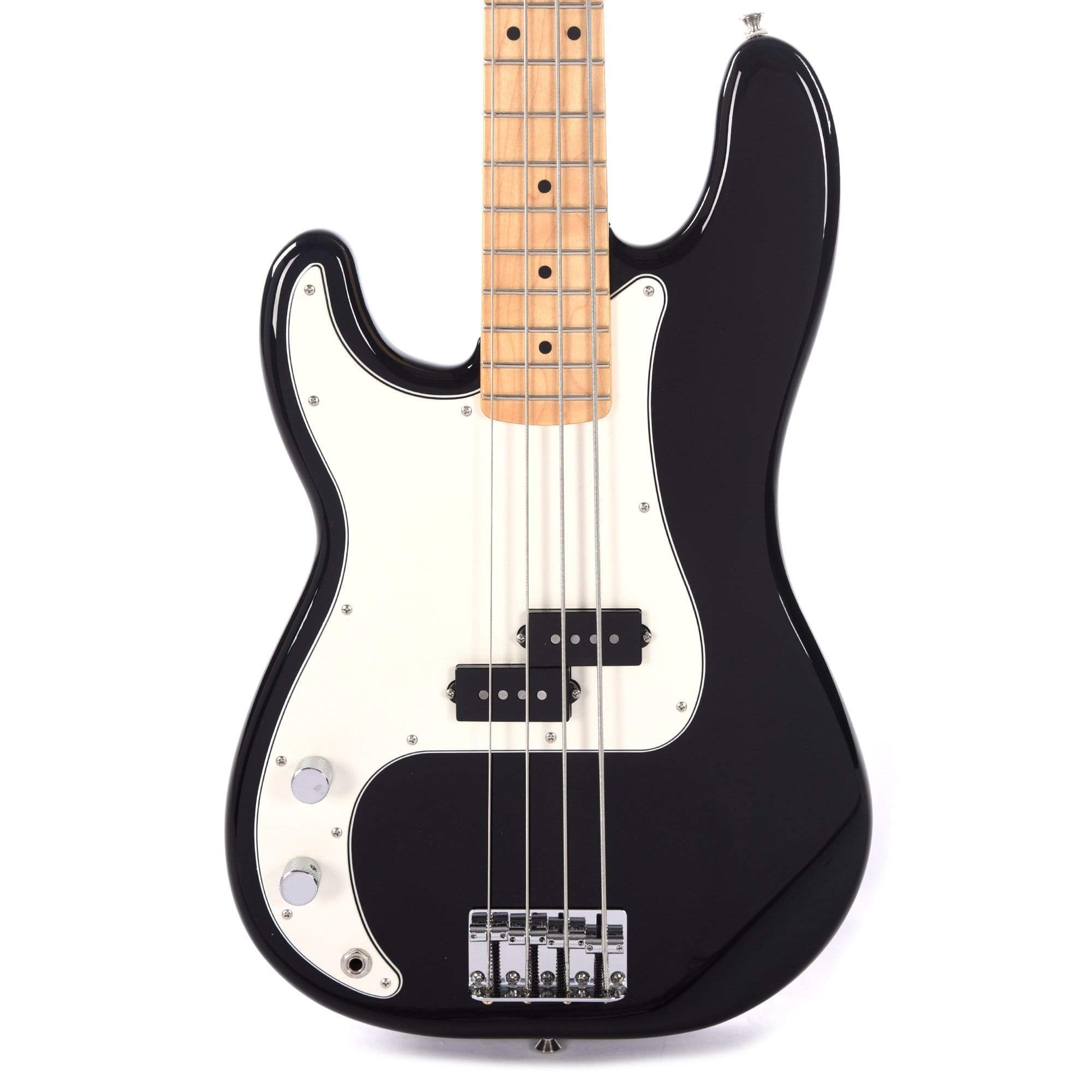 Fender Player Precision Bass LEFTY Black Bass Guitars / Left-Handed