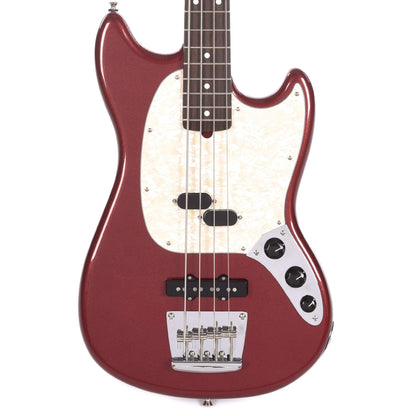 Fender American Performer Mustang Bass Aubergine Bass Guitars / Short Scale