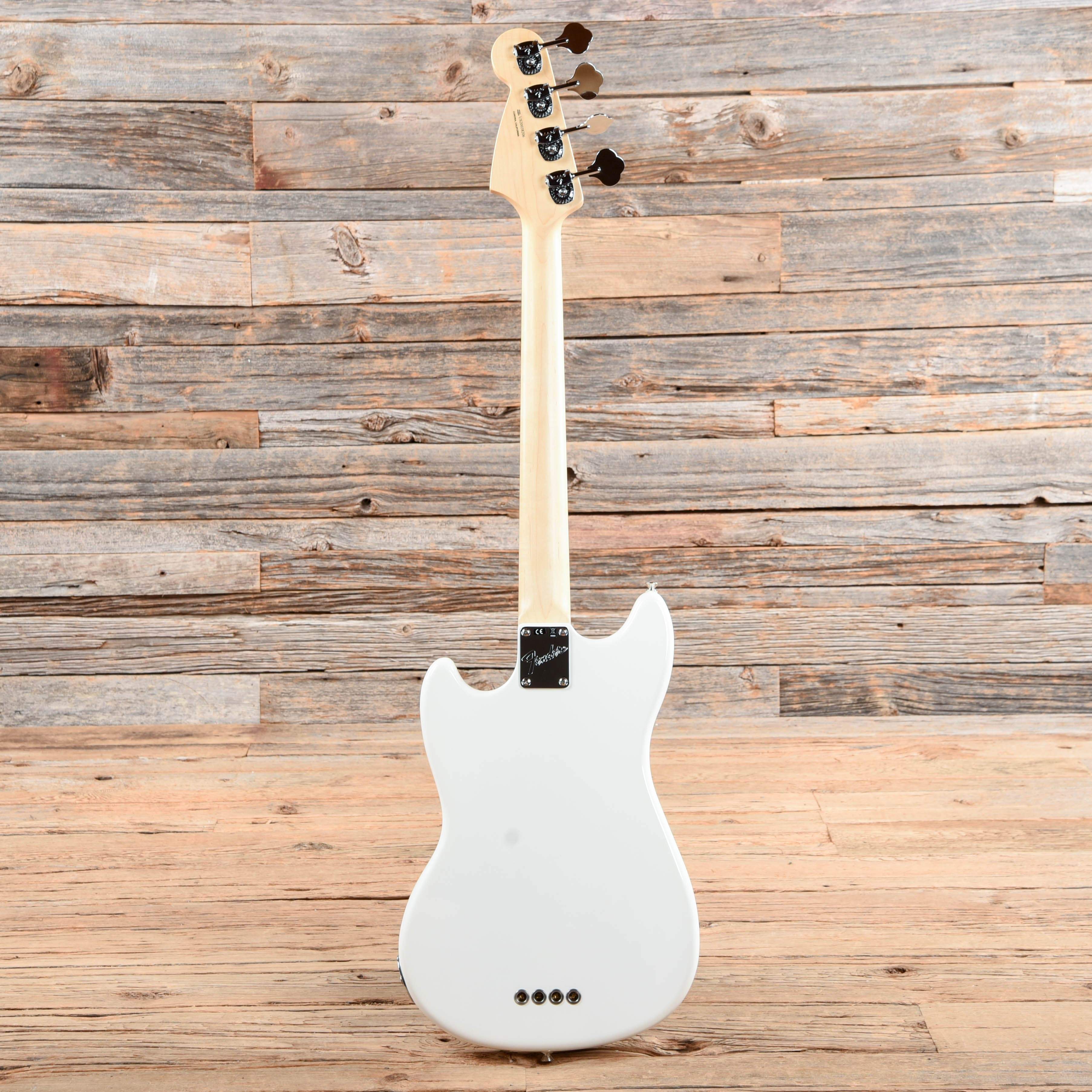Fender American Performer Mustang Bass Olympic White 2020 Bass Guitars / Short Scale