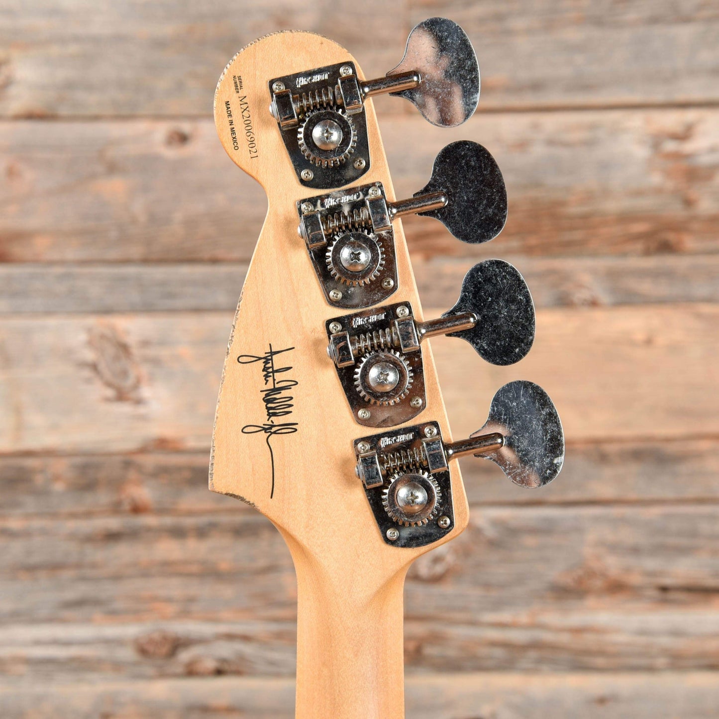 Fender Artist Justin Meldal-Johnsen Mustang Bass Black 2020 Bass Guitars / Short Scale