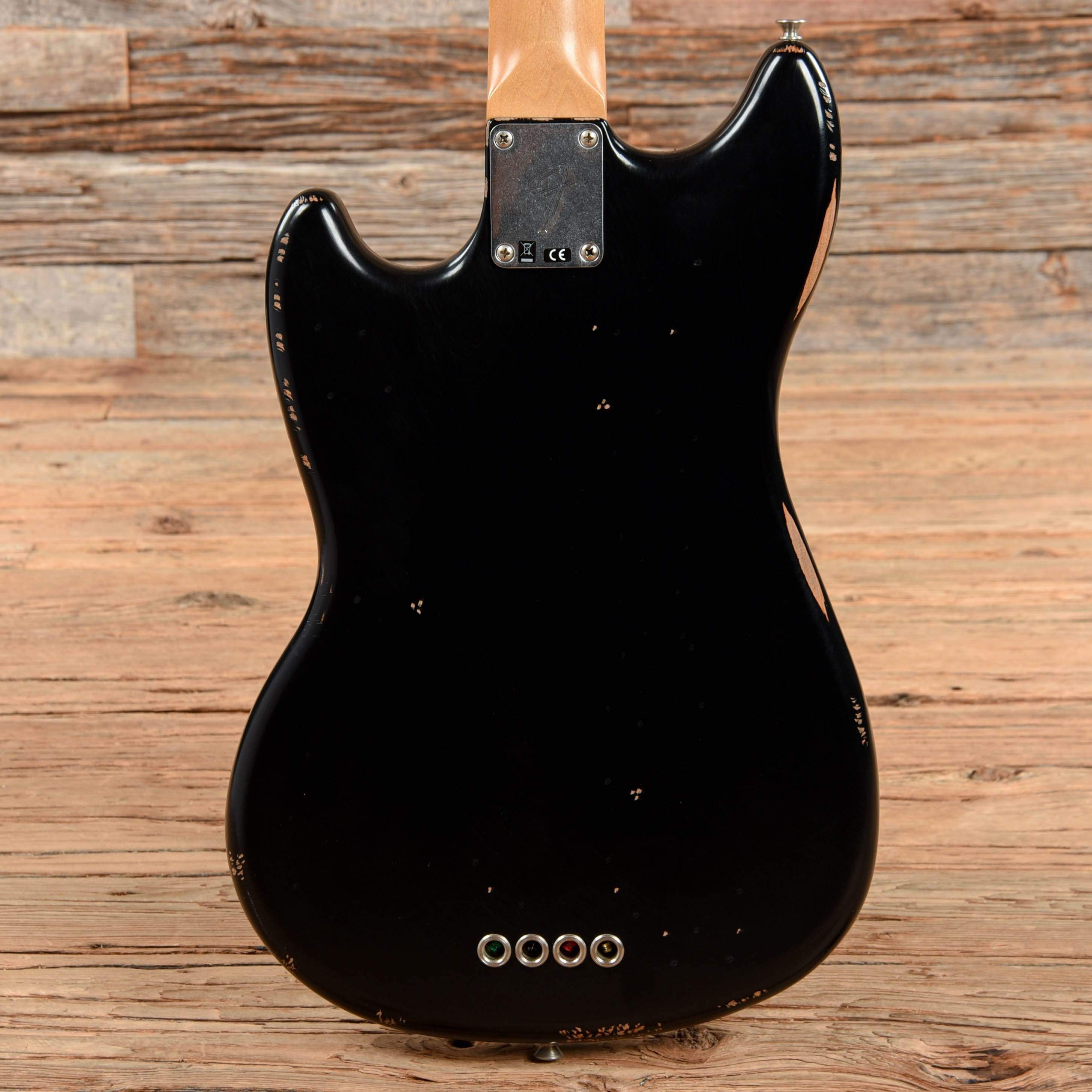 Fender Artist Justin Meldal-Johnsen Mustang Bass Black 2020 Bass Guitars / Short Scale