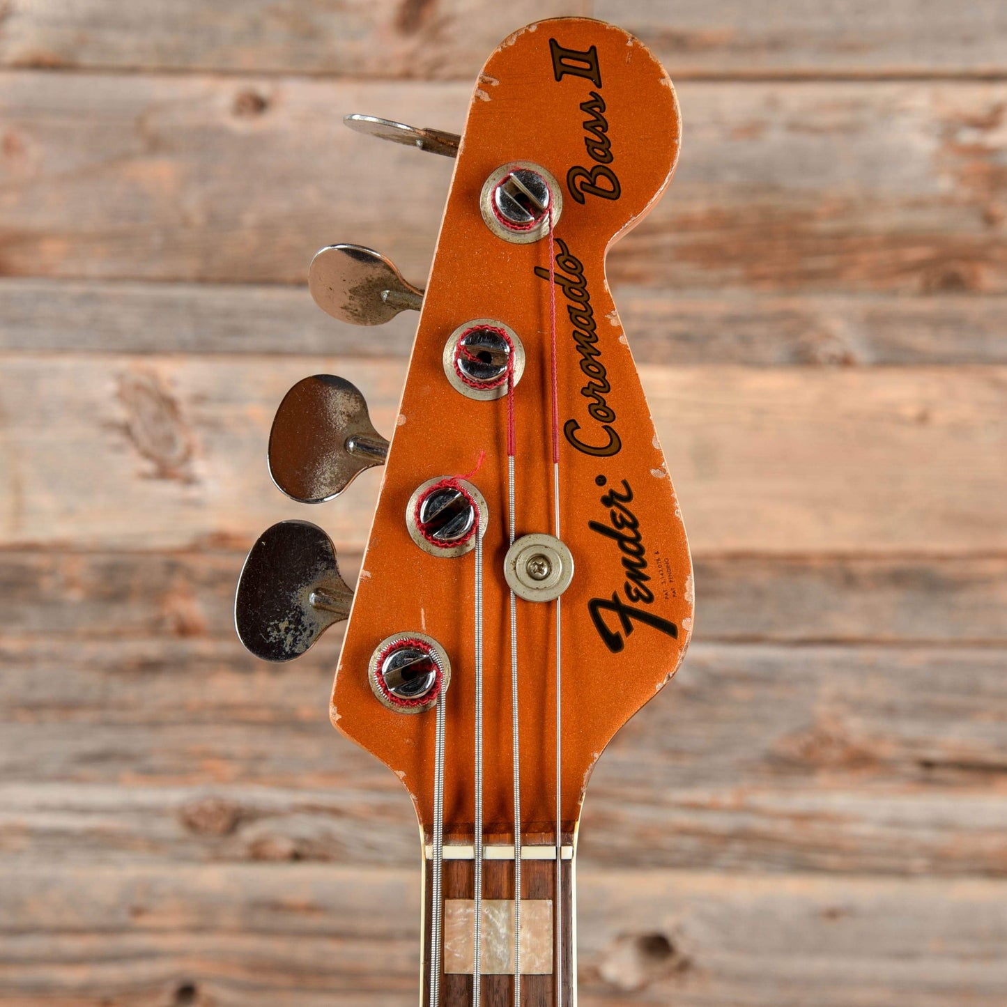 Fender Coronado Bass Candy Apple Red 1967 Bass Guitars / Short Scale