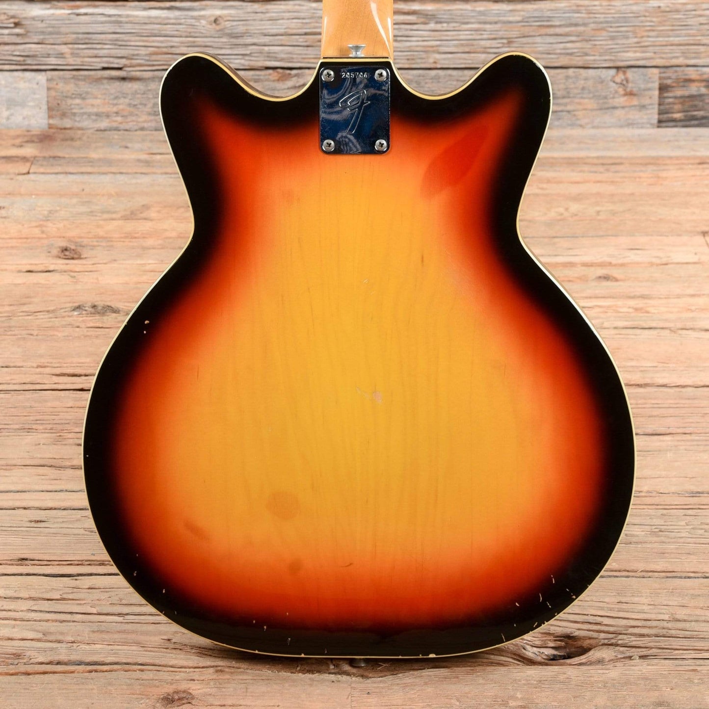 Fender Coronado Bass II Sunburst 1967 Bass Guitars / Short Scale