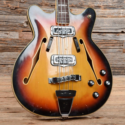 Fender Coronado Bass II Sunburst 1967 Bass Guitars / Short Scale
