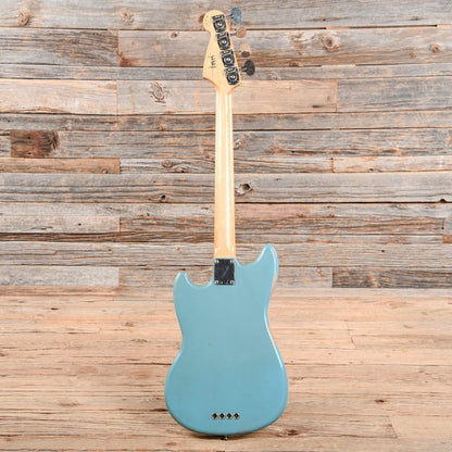 Fender Justin Meldal-Johnsen Road Worn Mustang Bass Daphne Blue 2018 Bass Guitars / Short Scale