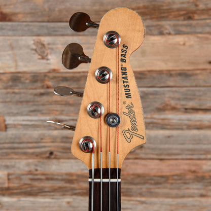 Fender Justin Meldal-Johnsen Road Worn Signature Mustang Bass Black 2020 Bass Guitars / Short Scale