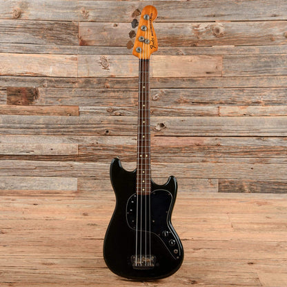 Fender Musicmaster Bass Black 1978 Bass Guitars / Short Scale