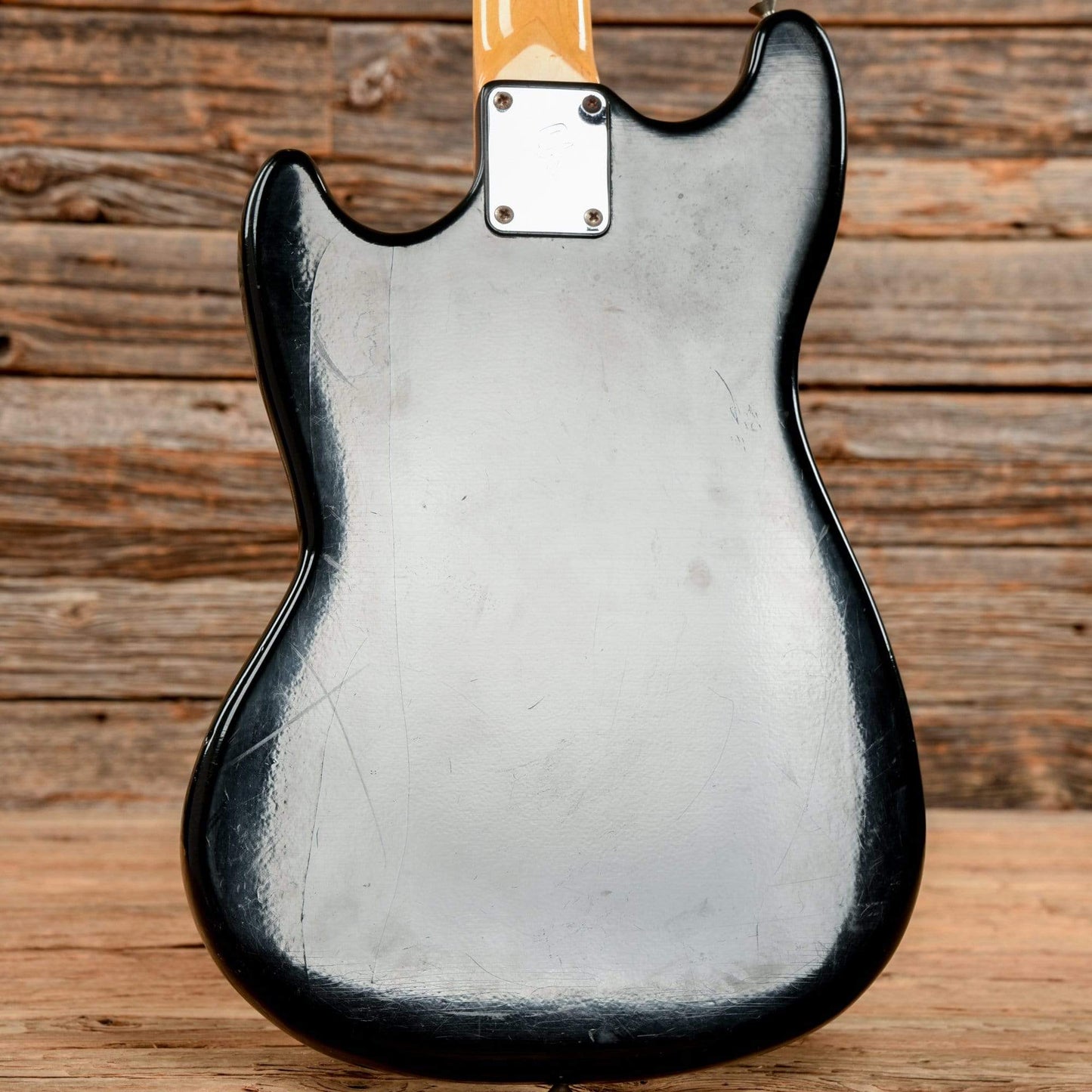 Fender Musicmaster Bass Black 1978 Bass Guitars / Short Scale