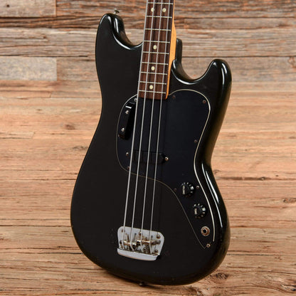 Fender Musicmaster Bass Black 1978 Bass Guitars / Short Scale