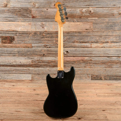 Fender Musicmaster Bass Black 1978 Bass Guitars / Short Scale