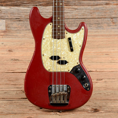 Fender Mustang Bass Dakota Red 1967 Bass Guitars / Short Scale