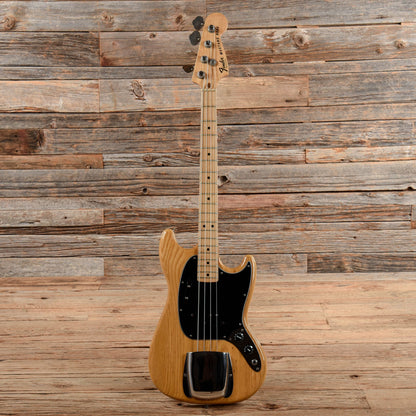 Fender Mustang Bass Natural 1978 Bass Guitars / Short Scale