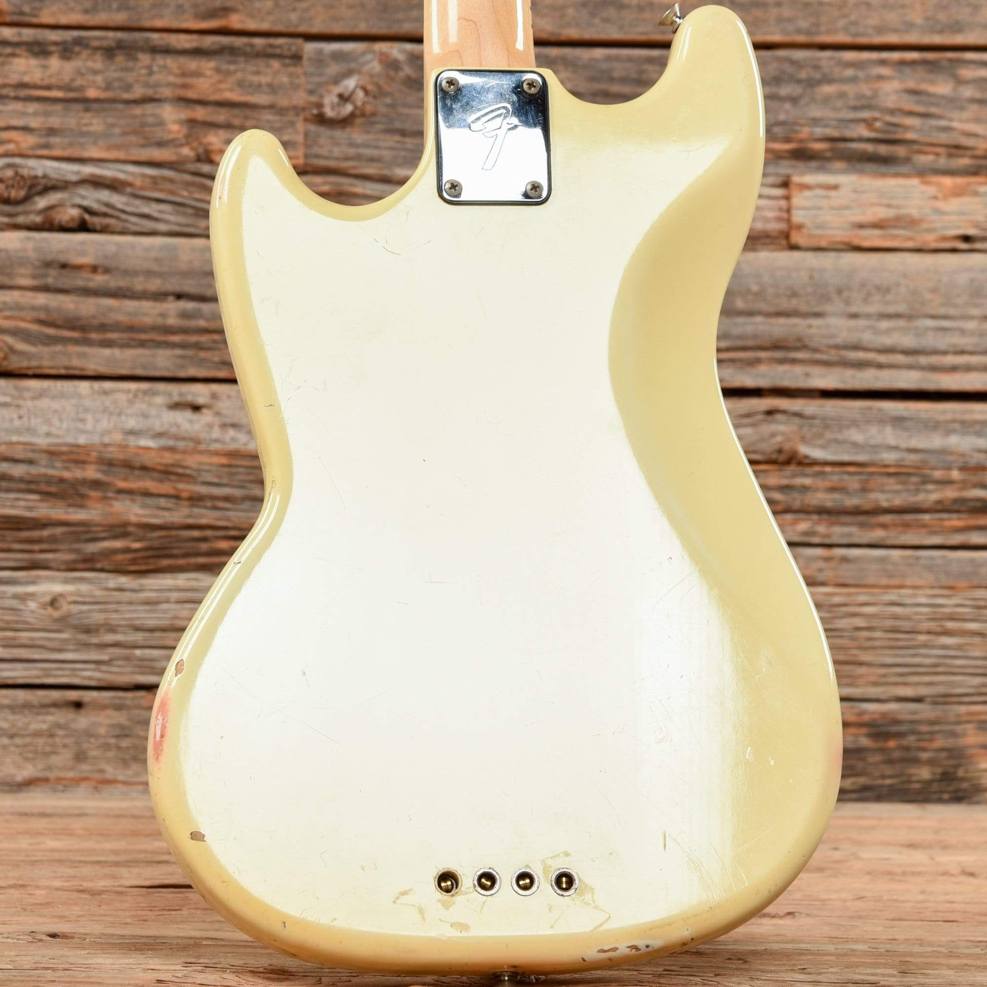 Fender Mustang Bass Olympic White 1978 – Chicago Music Exchange