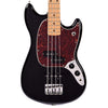 Fender Offset Series Mustang Bass PJ MN Black w/Tortoise Pickguard Bass Guitars / Short Scale