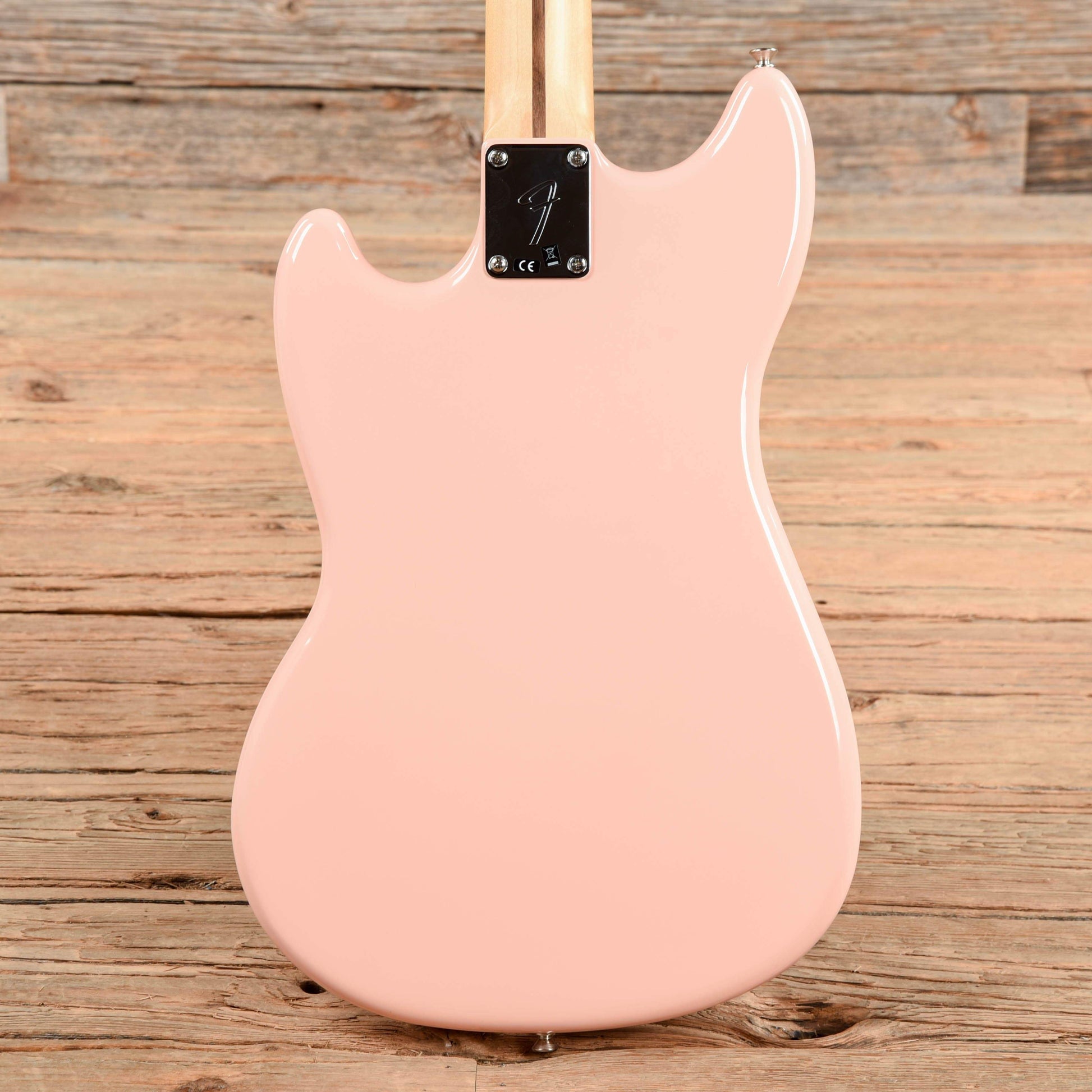 Fender Offset Series Mustang PJ Bass Shell Pink 2019 Bass Guitars / Short Scale