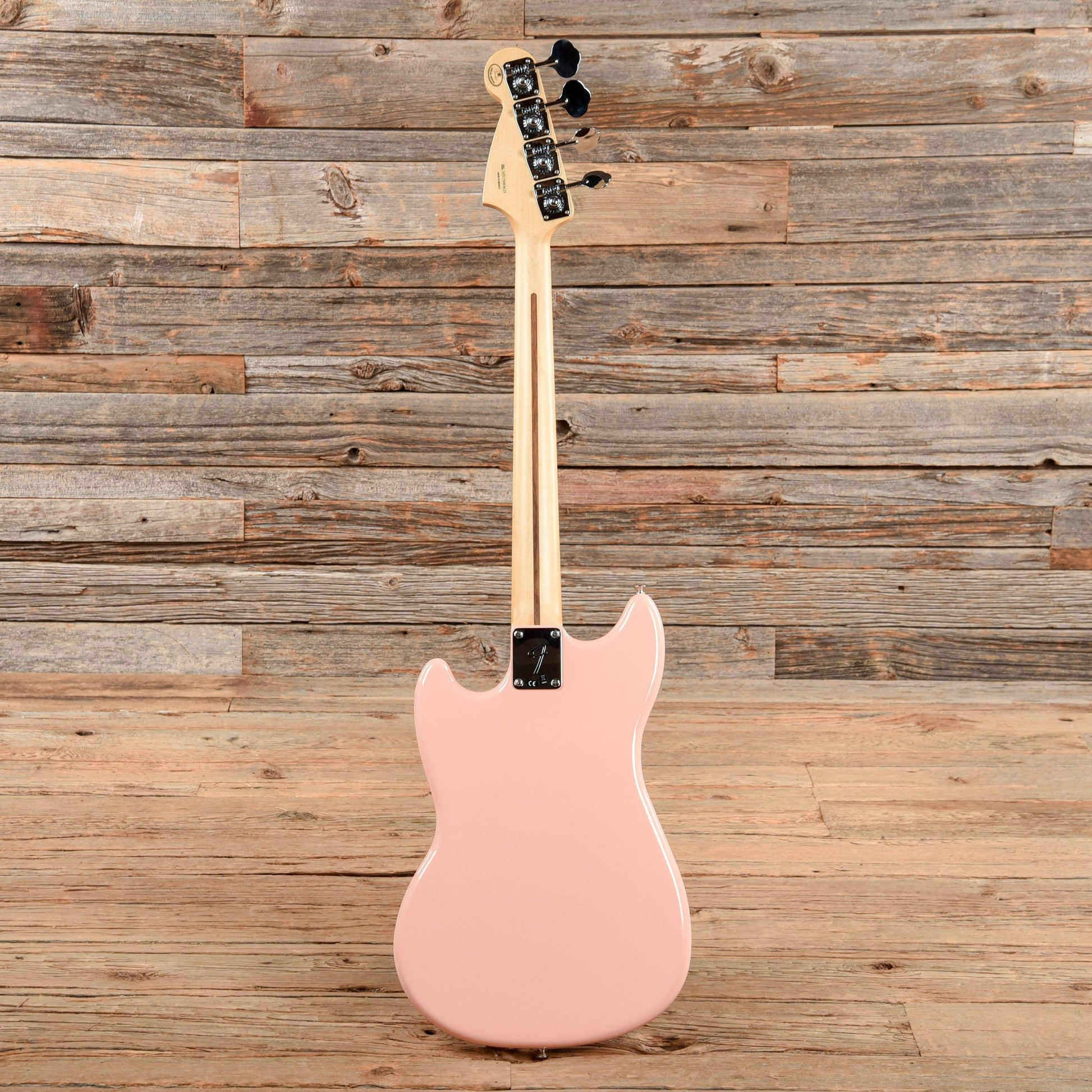 Fender Offset Series Mustang PJ Bass Shell Pink 2019 Bass Guitars / Short Scale