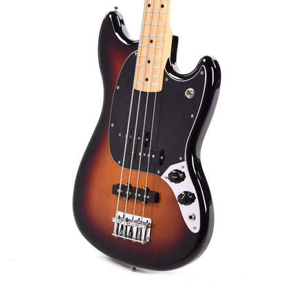 Fender Player Mustang Bass PJ 3-Color Sunburst w/3-Ply Black Pickguard Bass Guitars / Short Scale