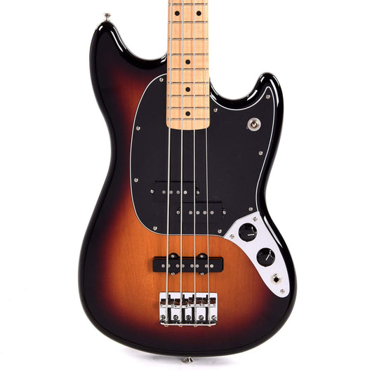 Fender Player Mustang Bass PJ 3-Color Sunburst w/3-Ply Black Pickguard Bass Guitars / Short Scale