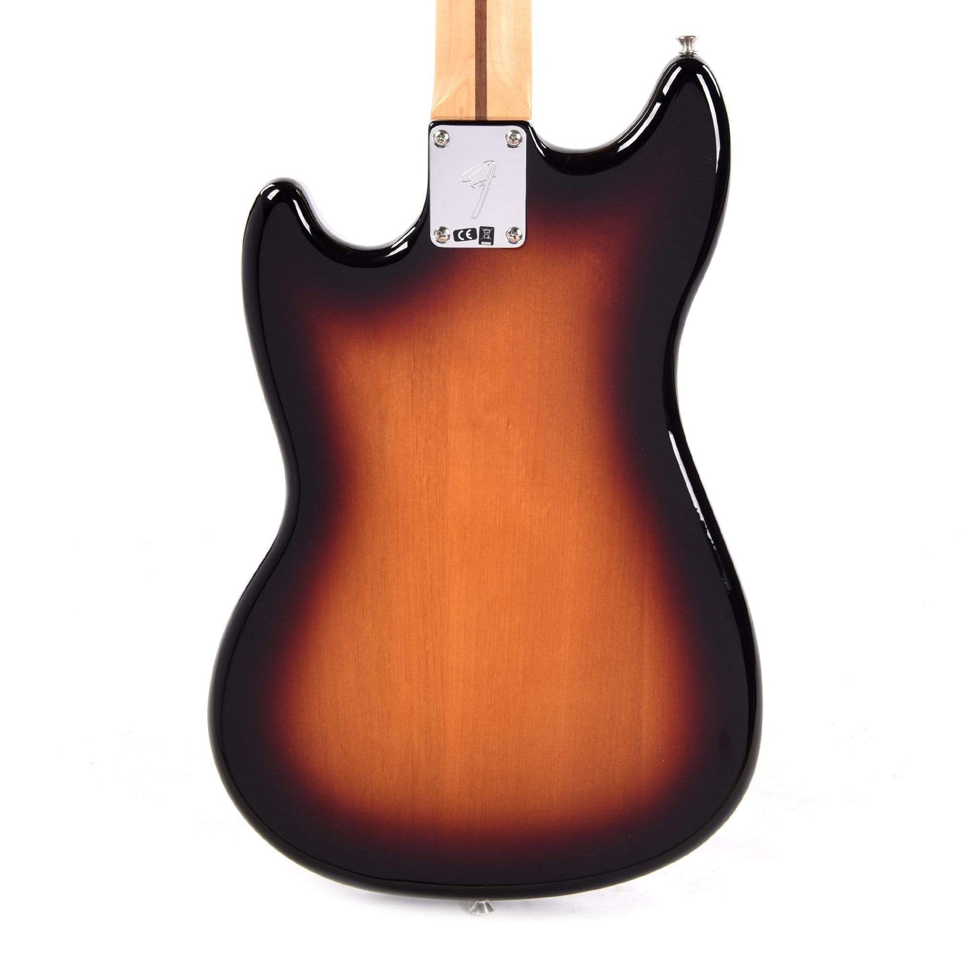 Fender Player Mustang Bass PJ 3-Color Sunburst w/3-Ply Black Pickguard Bass Guitars / Short Scale