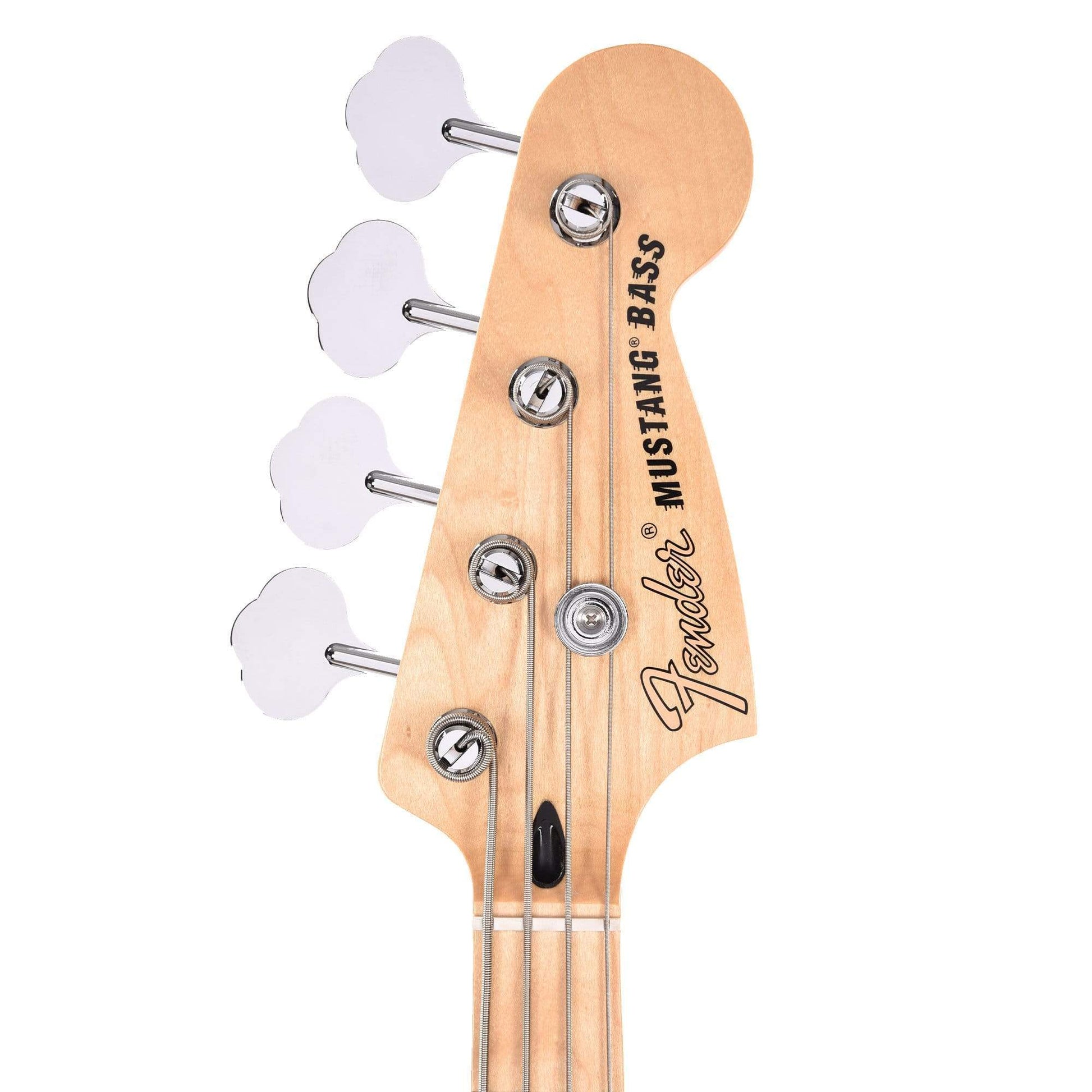 Fender Player Mustang Bass PJ Black w/Tortoise Pickguard Bass Guitars / Short Scale