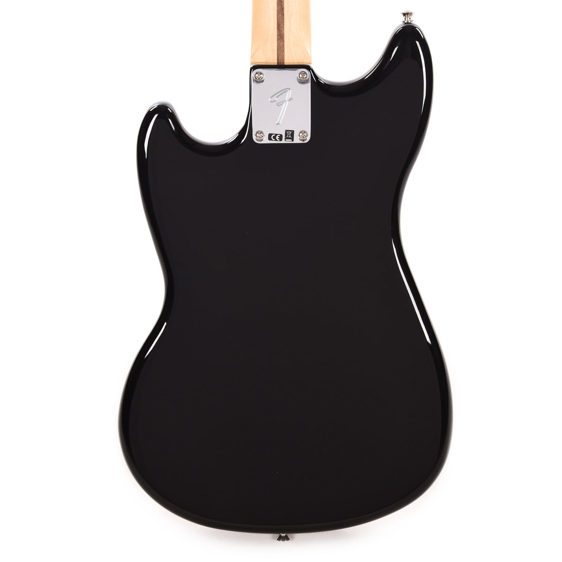 Fender Player Mustang Bass PJ Black w/Tortoise Pickguard Bass Guitars / Short Scale