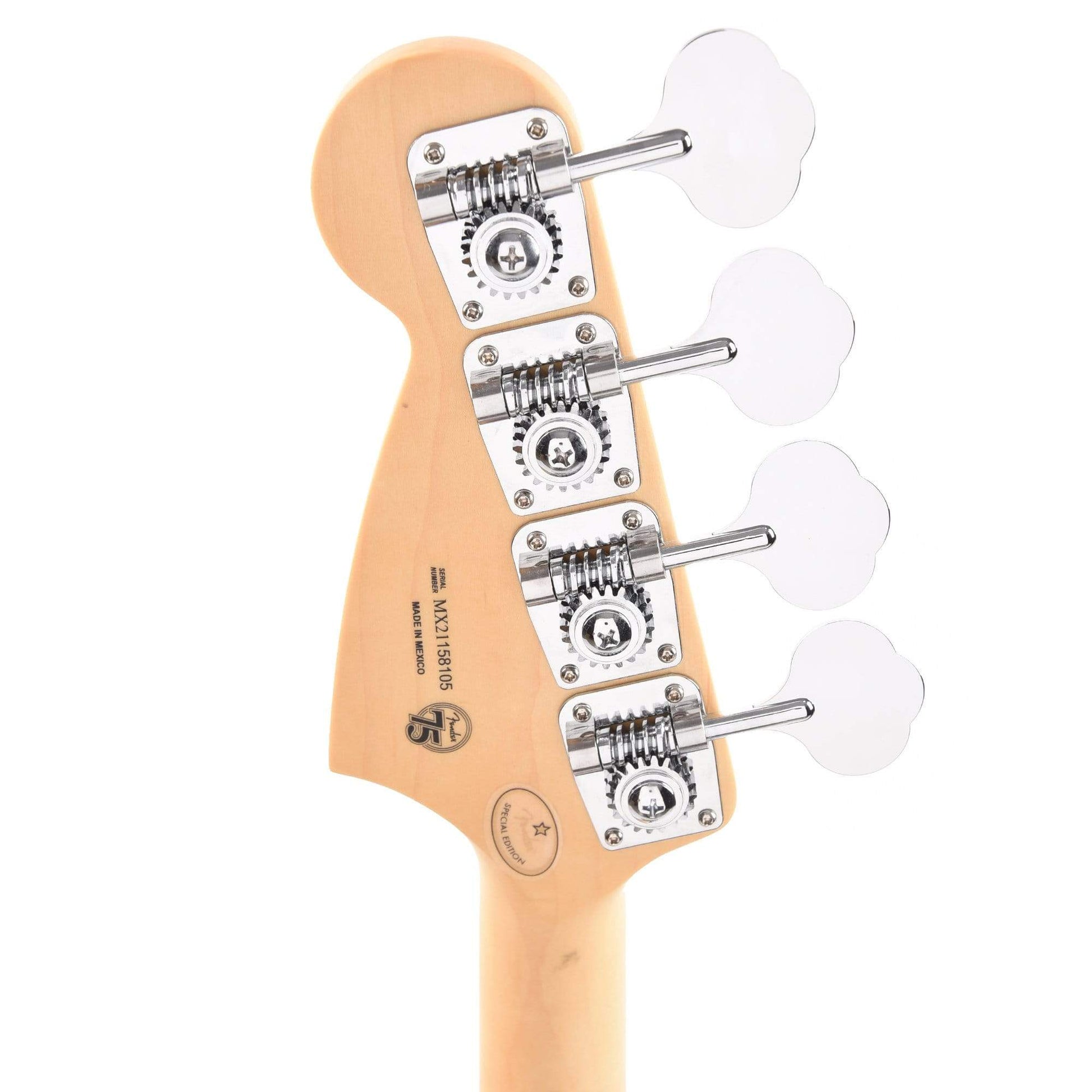 Fender Player Mustang Bass PJ Black w/Tortoise Pickguard Bass Guitars / Short Scale