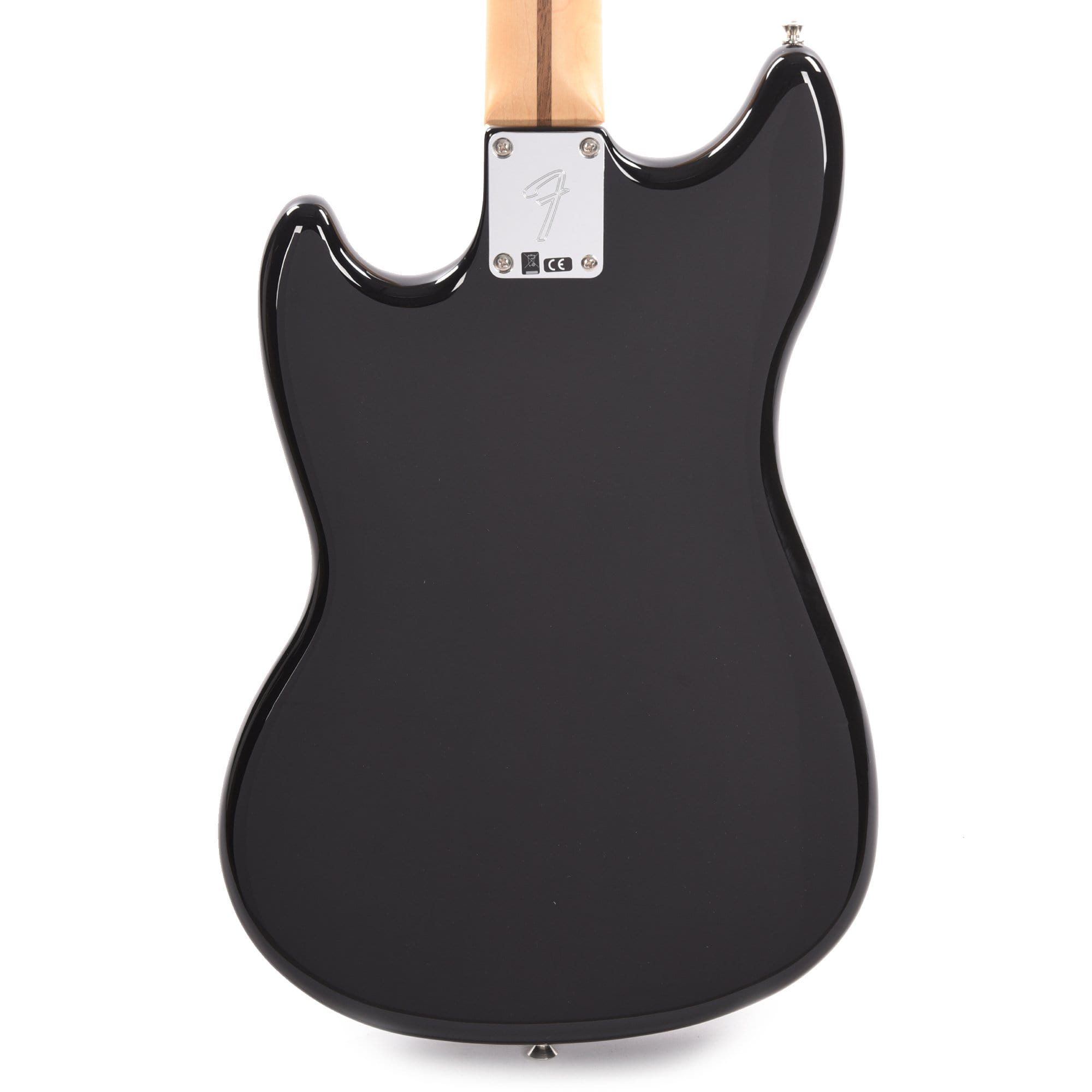 Fender Player Mustang Bass PJ Black w/Tortoise Pickguard Bass Guitars / Short Scale
