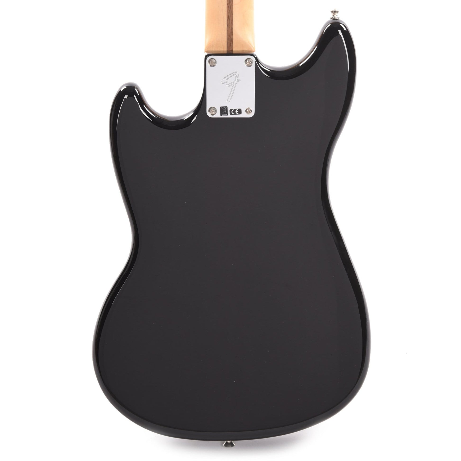 Fender Player Mustang Bass PJ Black w/Tortoise Pickguard Bass Guitars / Short Scale