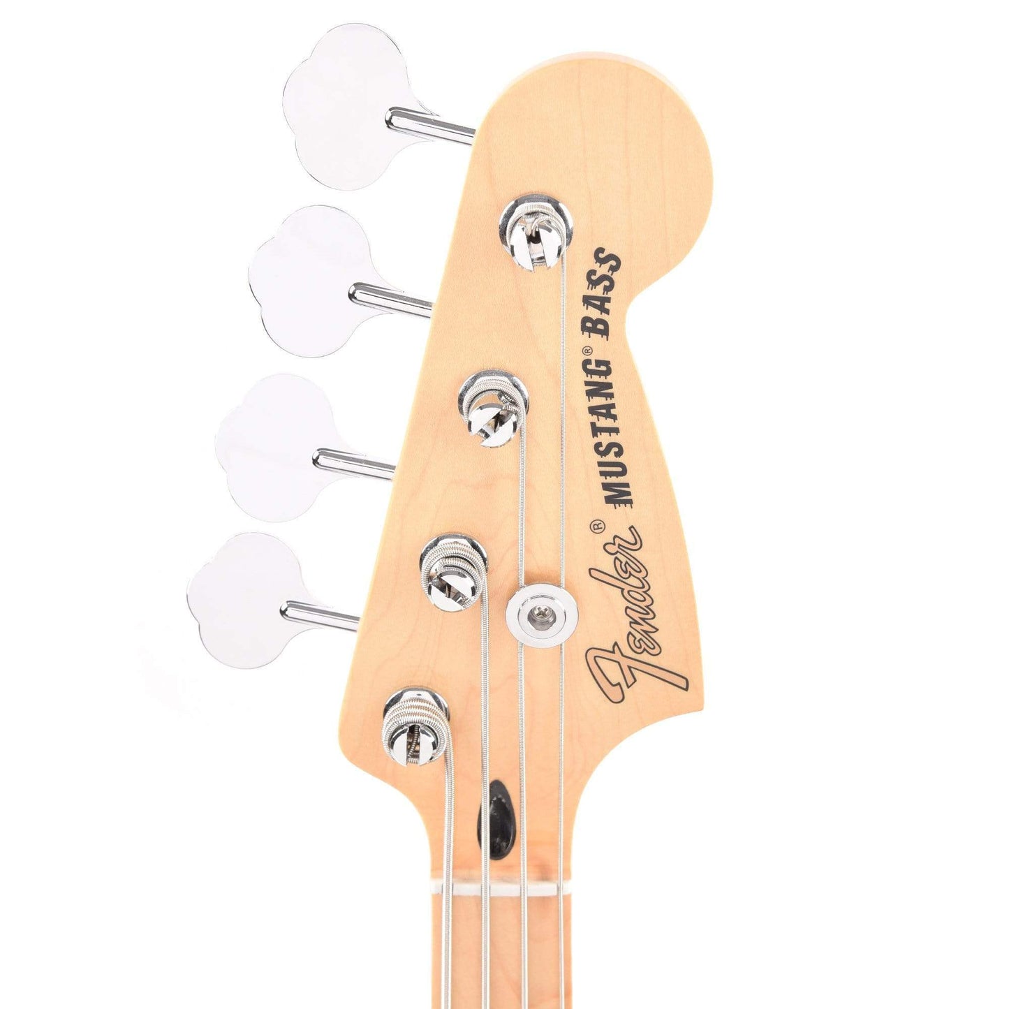 Fender Player Mustang Bass PJ Black w/Tortoise Pickguard Bass Guitars / Short Scale