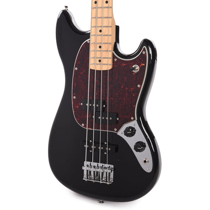 Fender Player Mustang Bass PJ Black w/Tortoise Pickguard Bass Guitars / Short Scale