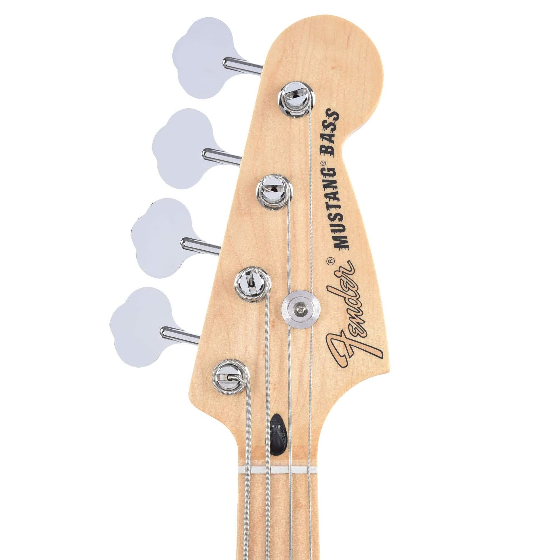 Fender Player Mustang Bass PJ Black w/Tortoise Pickguard Bass Guitars / Short Scale